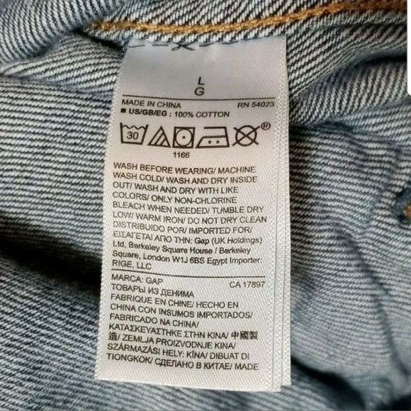 Gap + Pendleton Womens Jean Jacket Plaid Flannel - Picture 6 of 6